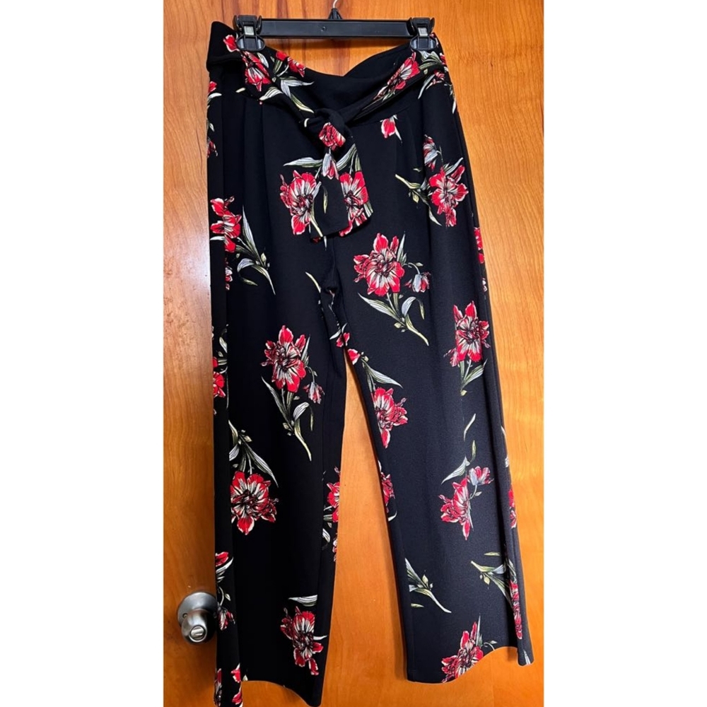 Floral Dress Pants Massini